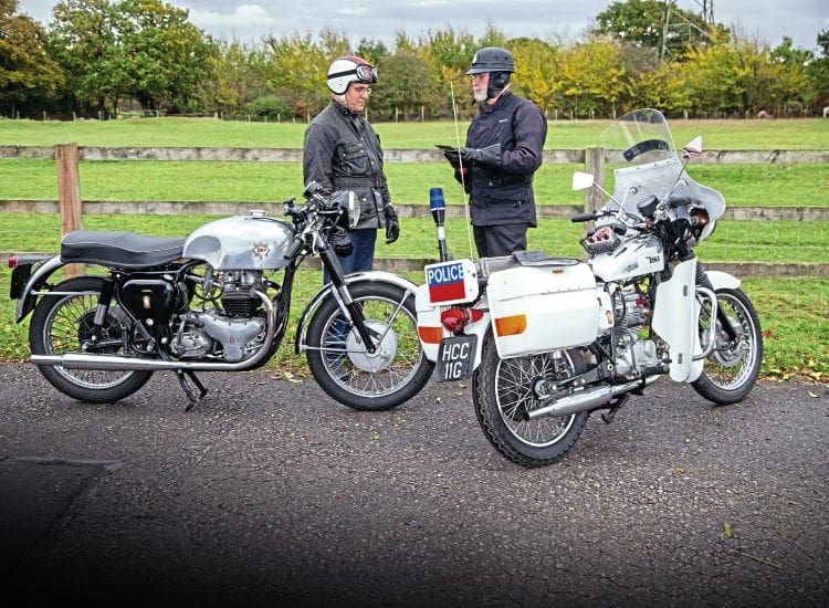 Pressed into service The Classic Motorcycle