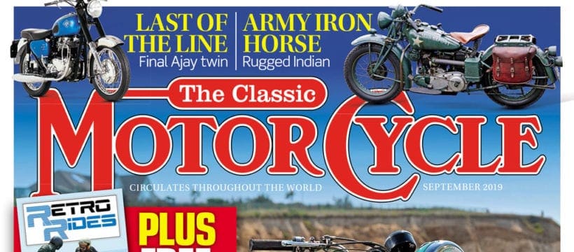 The Classic Motorcycle September cover