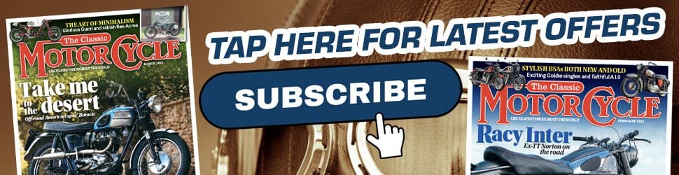 Subscribe to The Classic MotorCycle